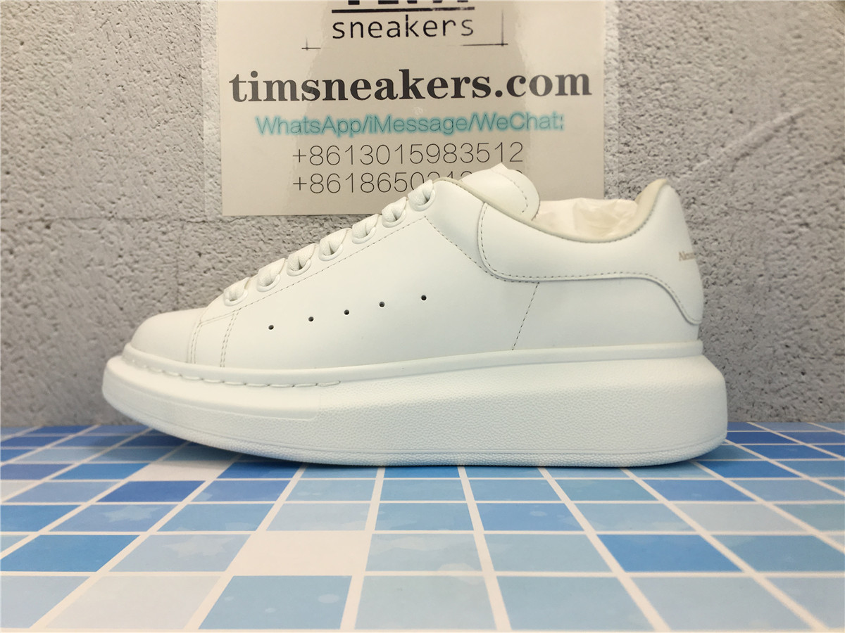 ALEXANDER MCQUEEN WHITE Oversized Sneakers 553680WHGP59000